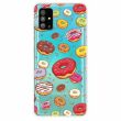 Силиконовый (TPU) чехол Deexe Pretty Glossy для Samsung Galaxy S20 (G980) - Doughnut (316047E)