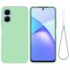 Силіконовий (TPU) чохол Deexe Silicone Case для Infinix Smart 20 - Green (411202G). Фото 1 з 9
