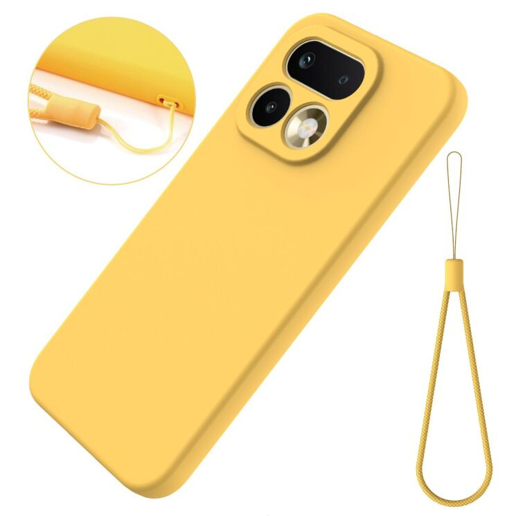 Силіконовий (TPU) чохол Deexe Silicone Case для Realme 16 Pro - Black: фото 6 з 9