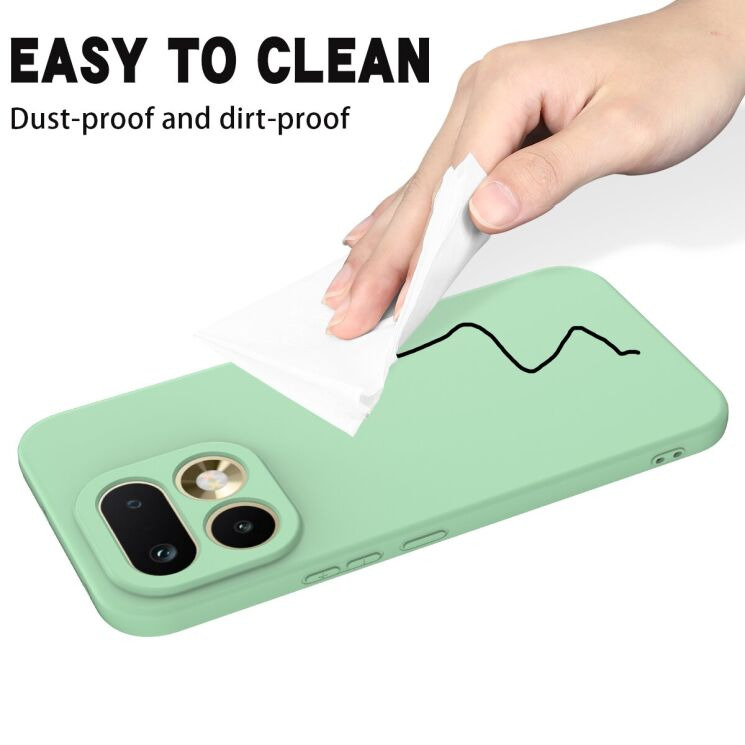 Силіконовий (TPU) чохол Deexe Silicone Case для Realme 16 Pro - Black: фото 9 з 9
