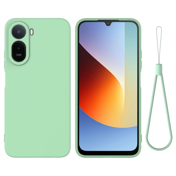 Силиконовый (TPU) чехол Deexe Silicone Case для Xiaomi Redmi A7 Pro - Green: фото 1 из 9