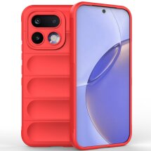 Силиконовый (TPU) чехол Deexe Terra Case для Realme 16 Pro - Red: фото 1 из 7