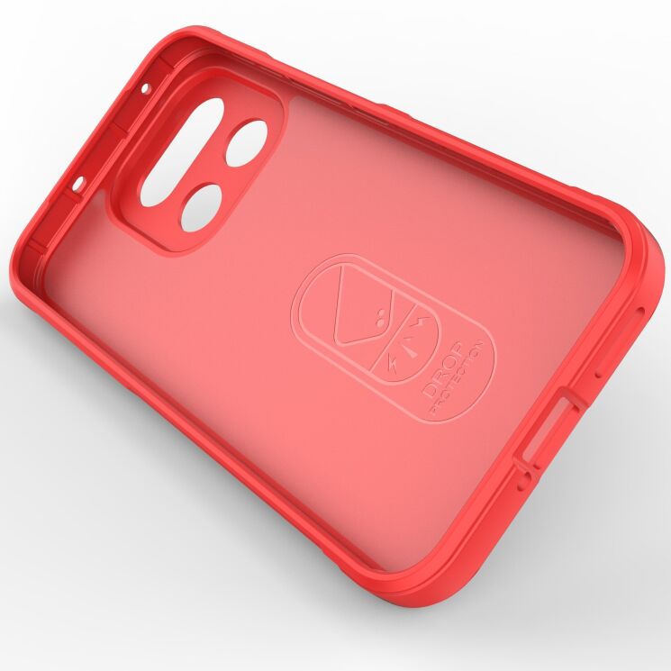 Силиконовый (TPU) чехол Deexe Terra Case для Realme 16 Pro - Red: фото 3 из 7