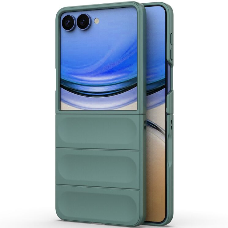 Силіконовий (TPU) чохол Deexe Terra Case для Samsung Galaxy Flip 8 - Green (423515G) Силіконовий (TPU) чохол Deexe Terra Case для Samsung Galaxy Flip 8 - Green: фото 1 з 9