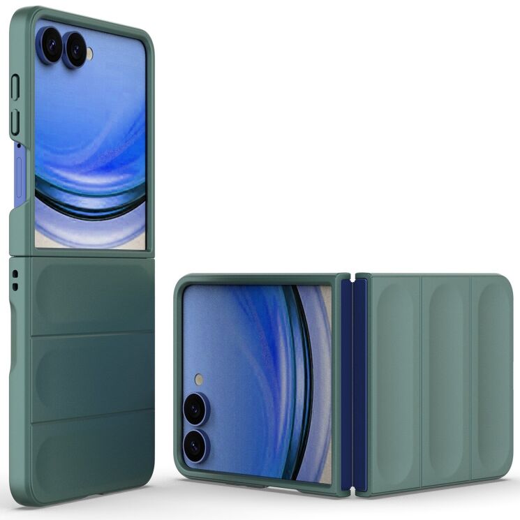 Силіконовий (TPU) чохол Deexe Terra Case для Samsung Galaxy Flip 8 - Green (423515G) Силіконовий (TPU) чохол Deexe Terra Case для Samsung Galaxy Flip 8 - Green: фото 6 з 9