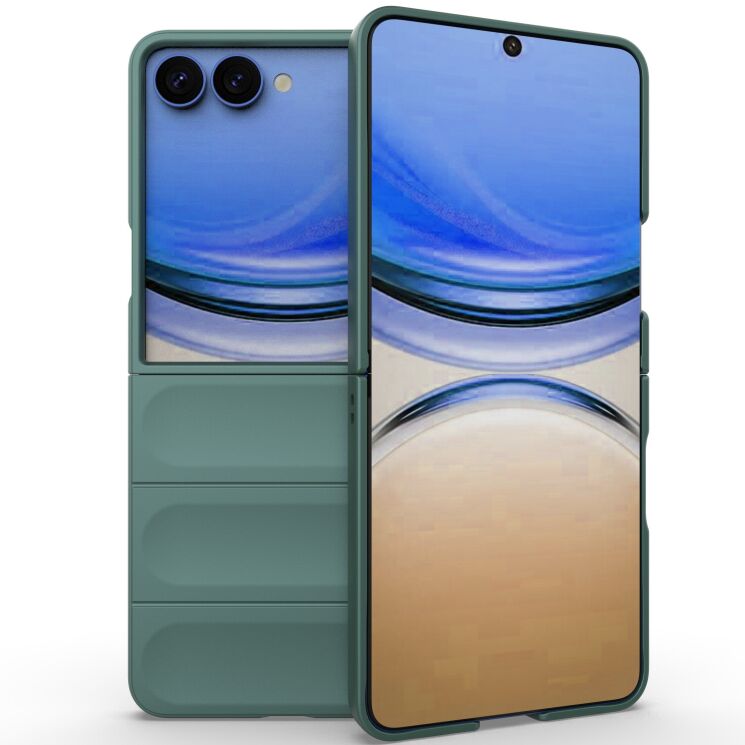 Силіконовий (TPU) чохол Deexe Terra Case для Samsung Galaxy Flip 8 - Green (423515G) Силіконовий (TPU) чохол Deexe Terra Case для Samsung Galaxy Flip 8 - Green: фото 4 з 9