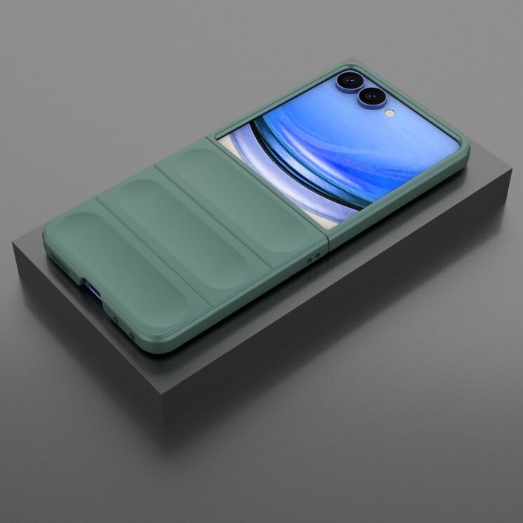 Силіконовий (TPU) чохол Deexe Terra Case для Samsung Galaxy Flip 8 - Green (423515G) Силіконовий (TPU) чохол Deexe Terra Case для Samsung Galaxy Flip 8 - Green: фото 8 з 9