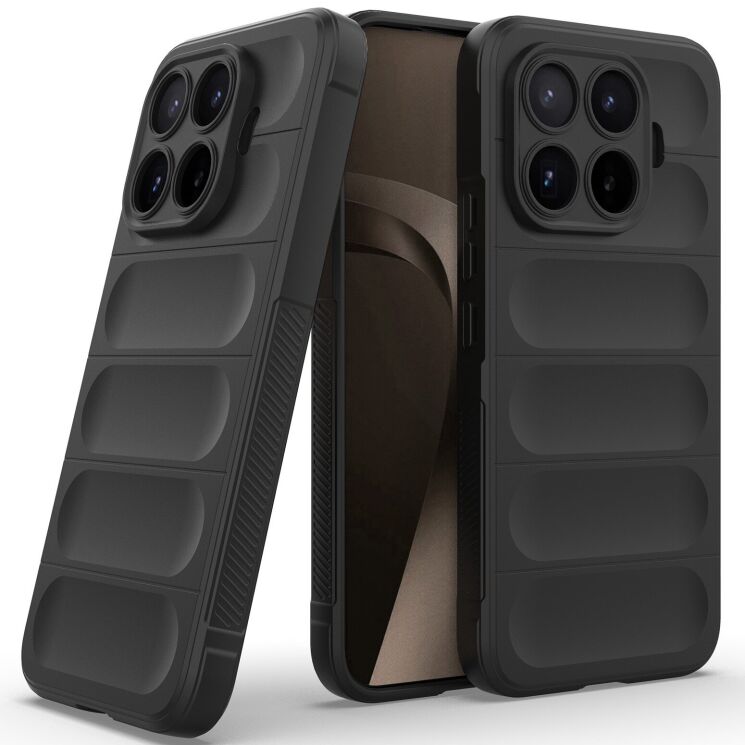 Силіконовий (TPU) чохол Deexe Terra Case для Xiaomi 17T Pro - Black: фото 2 з 9