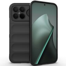 Силиконовый (TPU) чехол Deexe Terra Case для Xiaomi Poco F8 Ultra - Black: фото 1 из 6