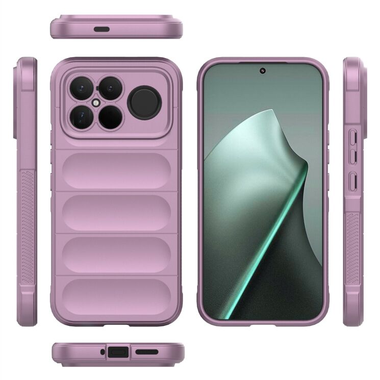 Силиконовый (TPU) чехол Deexe Terra Case для Xiaomi Poco F8 Ultra - Black: фото 6 из 6