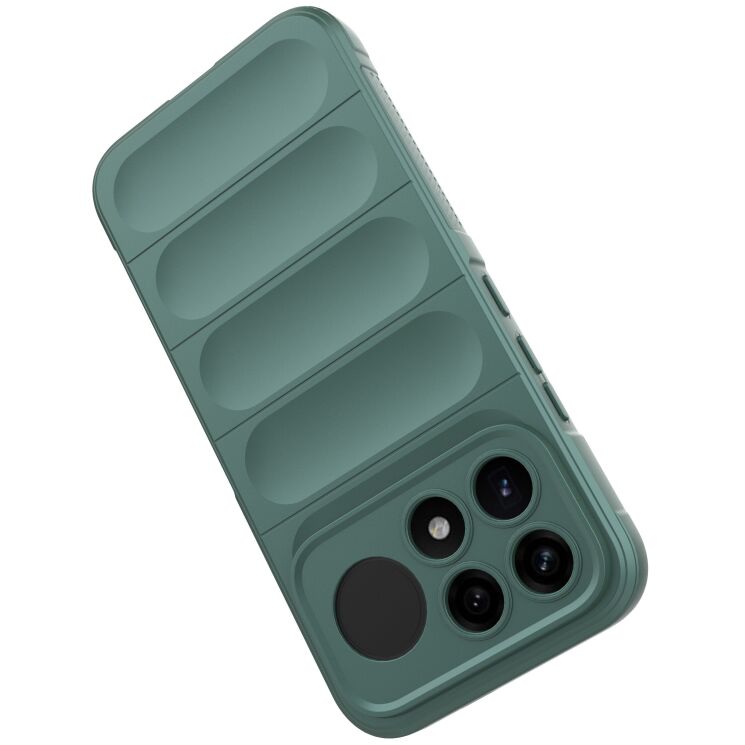 Силіконовий (TPU) чохол Deexe Terra Case для Xiaomi Poco F9 Ultra - Green: фото 3 з 9
