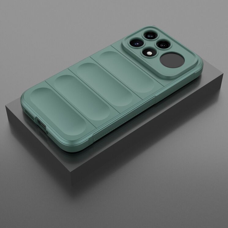 Силіконовий (TPU) чохол Deexe Terra Case для Xiaomi Poco F9 Ultra - Green: фото 4 з 9