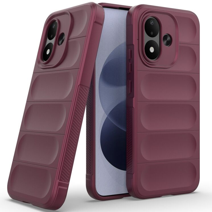 Силіконовий (TPU) чохол Deexe Terra Case для Xiaomi Redmi Note 17 - Wine Red (430017WR) Силіконовий (TPU) чохол Deexe Terra Case для Xiaomi Redmi Note 17 - Wine Red: фото 2 з 6