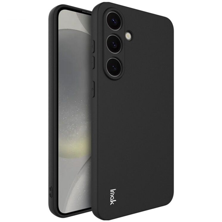 Силиконовый (TPU) чехол IMAK UC-3 Series для Samsung Galaxy S25 Plus (S936) - Black: фото 1 из 10