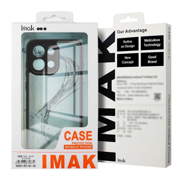 Силіконовий (TPU) чохол IMAK UX-9A Series для Nothing Phone (3) - Black: фото 6 з 6