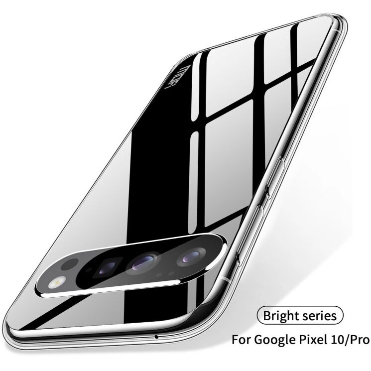 Силіконовий (TPU) чохол MOFI Thin Guard для Google Pixel 10 / 10 Pro - Transparent: фото 9 з 10