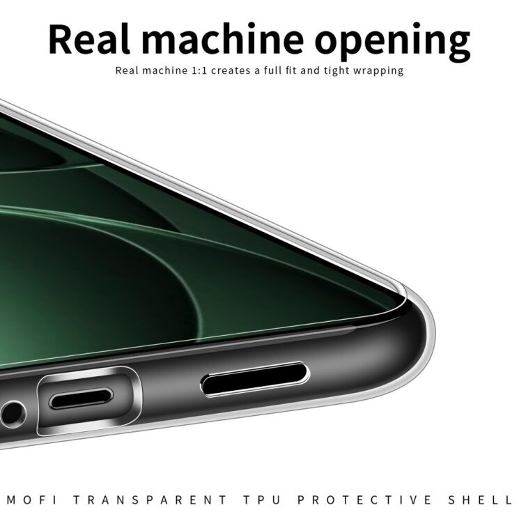 Силиконовый (TPU) чехол MOFI Thin Guard для Samsung Galaxy A36 (A366) - Transparent: фото 8 из 10