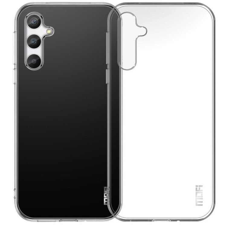Силиконовый (TPU) чехол MOFI Thin Guard для Samsung Galaxy A56 (A566) - Transparent: фото 1 из 10