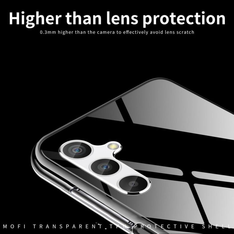 Силиконовый (TPU) чехол MOFI Thin Guard для Samsung Galaxy A56 (A566) - Transparent: фото 5 из 10