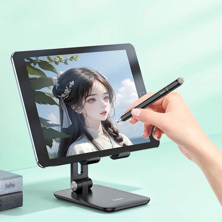 Стилус Hoco GM111 3 in 1 Passive Capacitive Pen - Black: фото 6 из 7