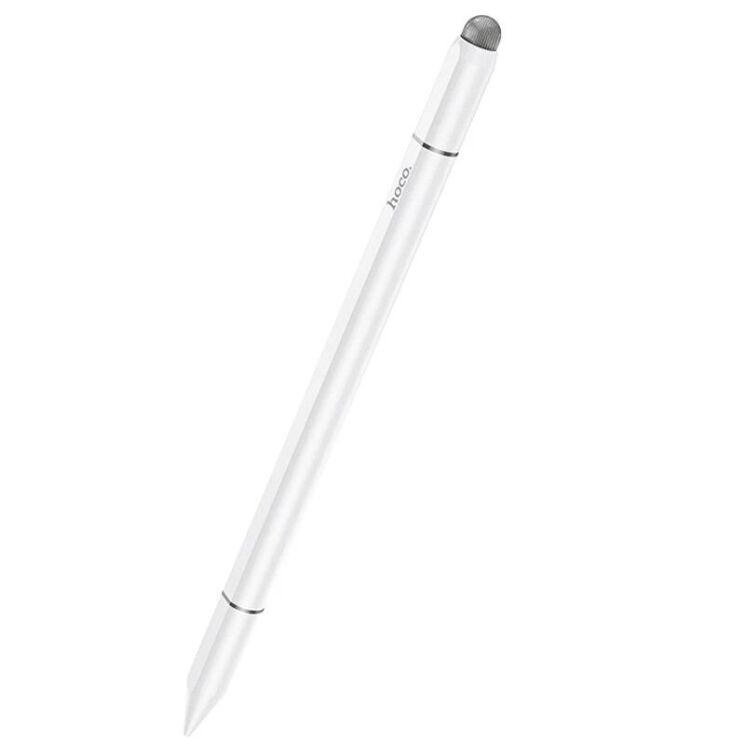 Стилус Hoco GM111 3 in 1 Passive Capacitive Pen - White: фото 1 из 5