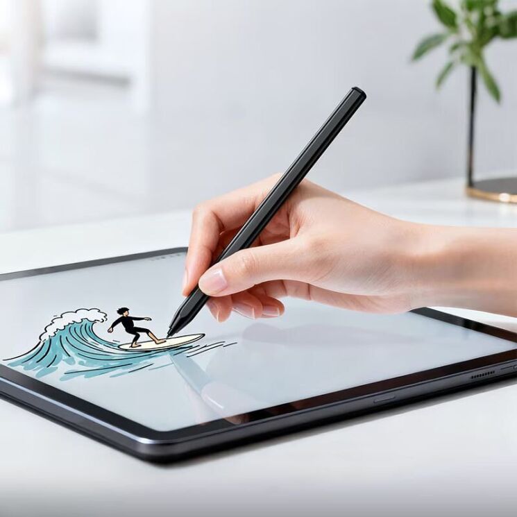 Стилус Hoco GM115 Smart SAM Active Capacitive Pen - Black (950185B) Стилус Hoco GM115 Smart SAM Active Capacitive Pen - Black: фото 8 из 8