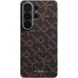 Ультратонкий чохол Pitaka Edge Case Monogram для Samsung Galaxy S26 Ultra (S948) KS2602UPTK - Black / Orange (408569OB)