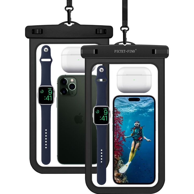 Вологозахисний чохол PICTET.FINO RH19 Waterproof Bag - Black: фото 3 з 9