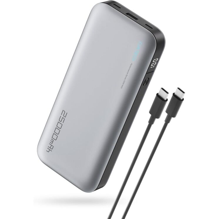 Внешний аккумулятор CUKTECH PB250 210W (25000mAh) - Gray: фото 1 из 9