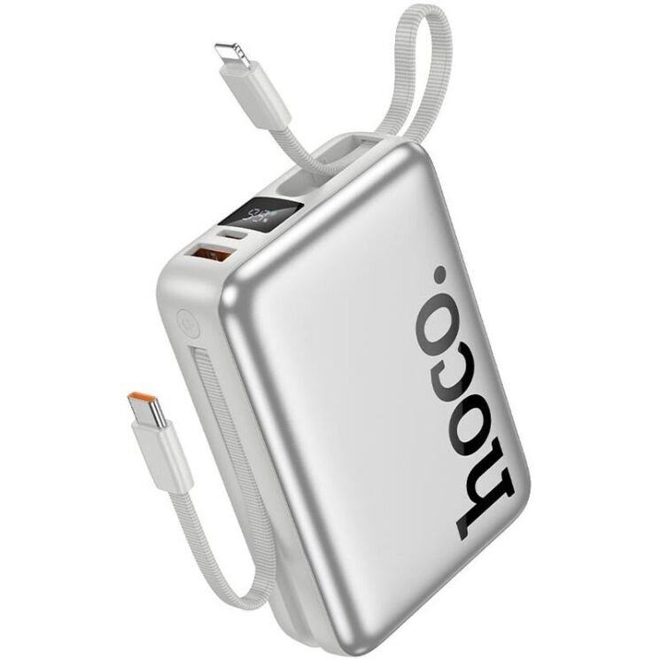 Внешний аккумулятор Hoco Q39 22.5W+PD20W (20000mAh) - Silver: фото 1 из 6