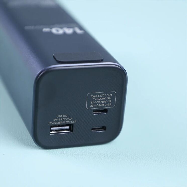 Внешний аккумулятор Remax RPP-662 140W (25200mAh) - Blue: фото 13 из 16