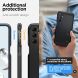 Защитный чехол Spigen (SGP) Tough Armor для Samsung Galaxy A15 (A155) - Black (344867B). Фото 15 из 17