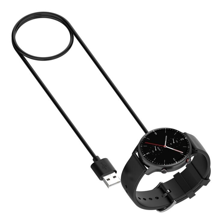 Зарядное устройство Deexe Charging Cable для Xiaomi Amazfit Bip 5 - Black: фото 1 из 6