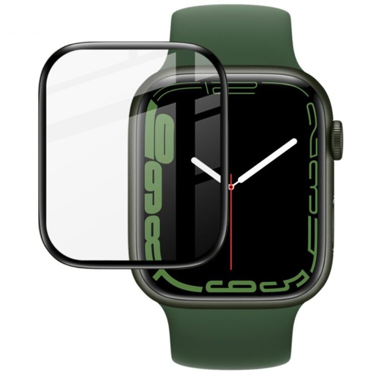 Захисна плівка IMAK Watch Film для Apple Watch 41 mm (7 / 8 / 9 Series) - Black: фото 1 з 8
