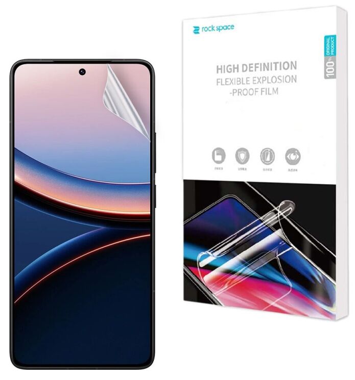Защитная пленка на экран RockSpace Explosion-Proof SuperClear для Xiaomi Poco F7 Ultra: фото 1 из 10