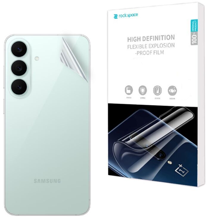 Захисна плівка на задню панель RockSpace Explosion-Proof SuperClear для Samsung Galaxy S26 FE: фото 1 з 9