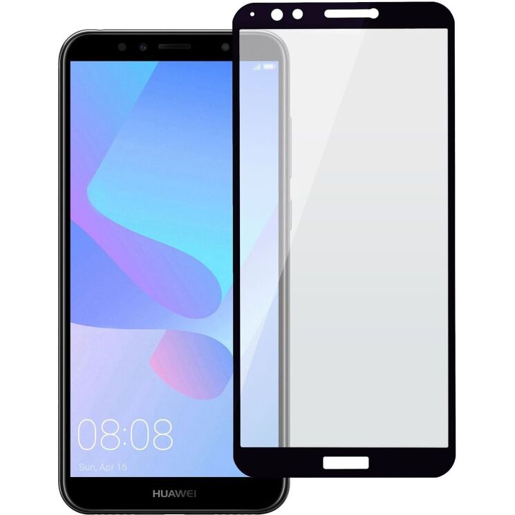 Захисне скло 2E Basic 3D Full Glue для Huawei Y7 2018 / Y7 Prime 2018 - Black: фото 1 з 7