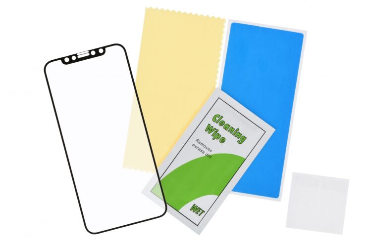 Захисне скло 2E Full Cover для iPhone X / iPhone XS - Black: фото 2 з 3