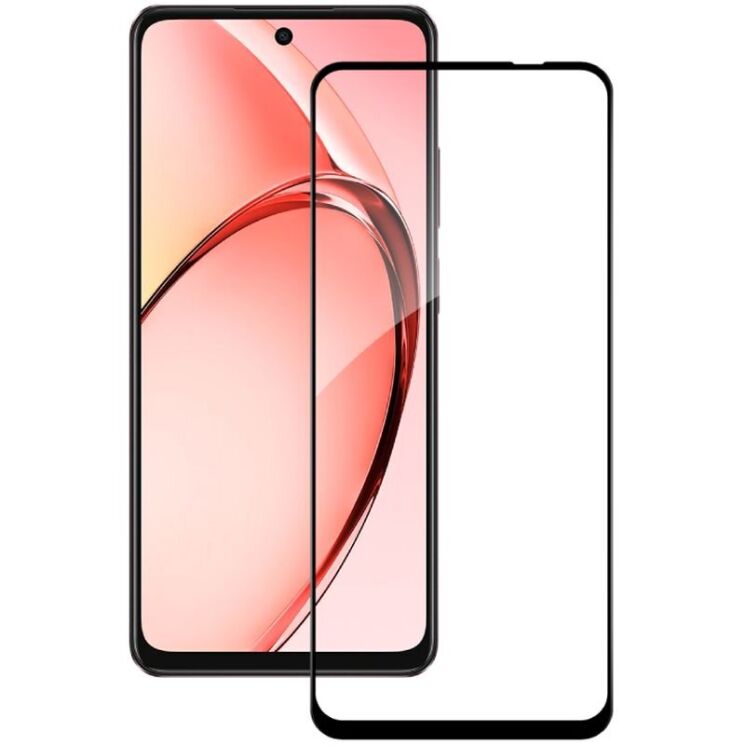 Защитное стекло ACCLAB Full Glue для OPPO A3x / A3 / A40m - Black: фото 2 из 7