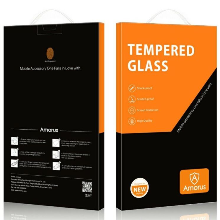 Защитное стекло AMORUS Ultra Clear для OnePlus Nord CE6 (391610) Защитное стекло AMORUS Ultra Clear для OnePlus Nord CE6: фото 9 из 9