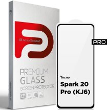 Захисне скло ArmorStandart Pro 5D для TECNO Spark 20 Pro - Black: фото 1 з 7