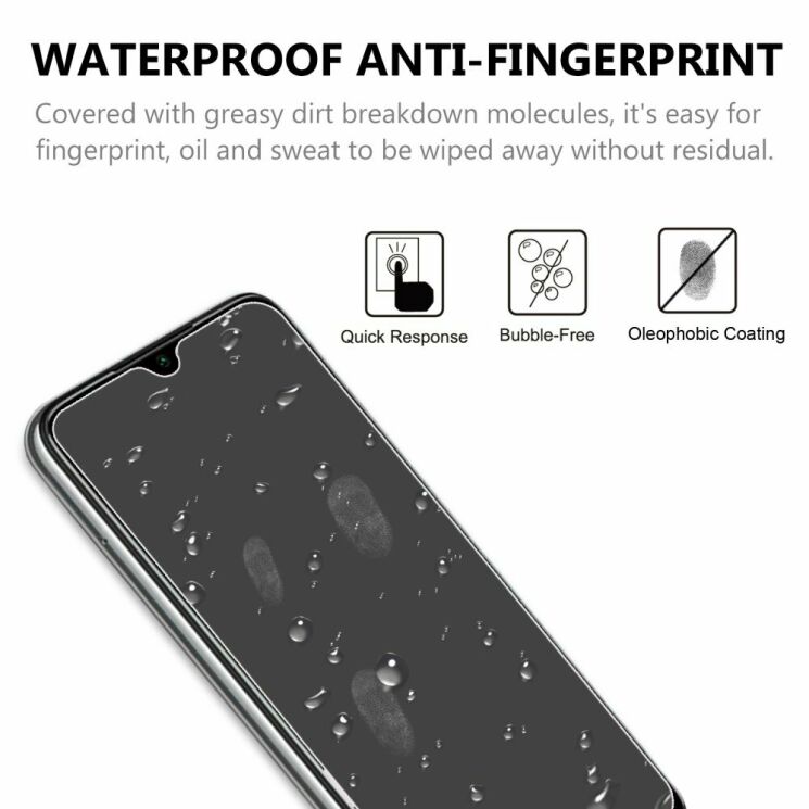 Захисне скло Deexe Crystal Glass для Xiaomi Redmi Note 8T: фото 4 з 6