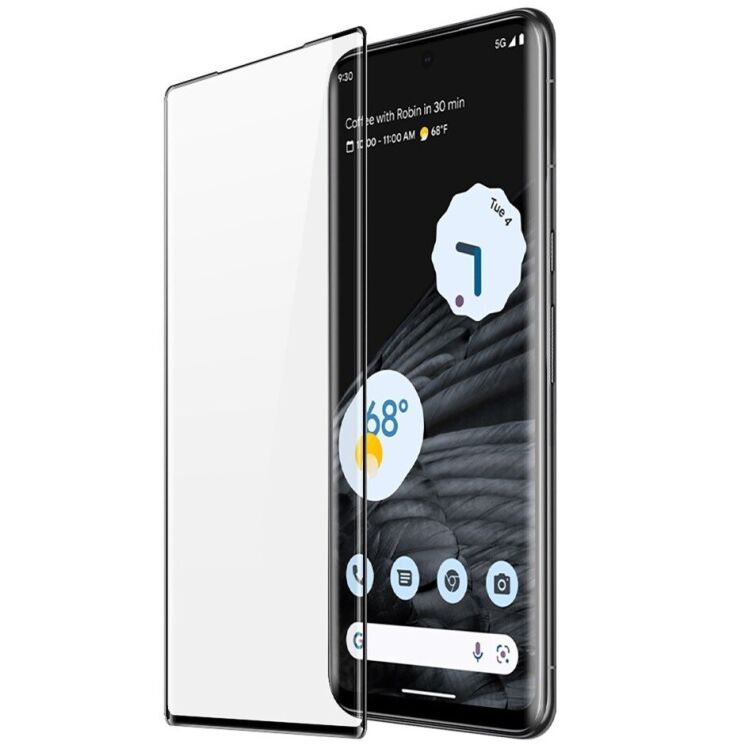 Защитное стекло DUX DUCIS Full Coverage для Google Pixel 7 Pro - Black: фото 1 из 7