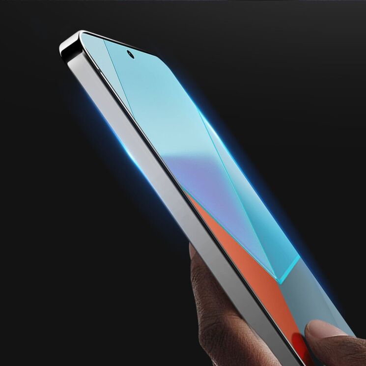 Защитное стекло DUX DUCIS Full Glue для Xiaomi Redmi Note 13 5G / 13 Pro 5G - Black: фото 6 из 8