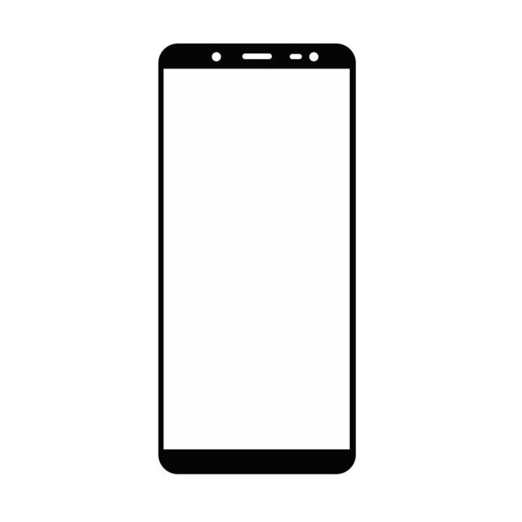 Защитное стекло HAT PRINCE Full Covered для Samsung Galaxy J6 2018 (J600) - Black: фото 5 из 7