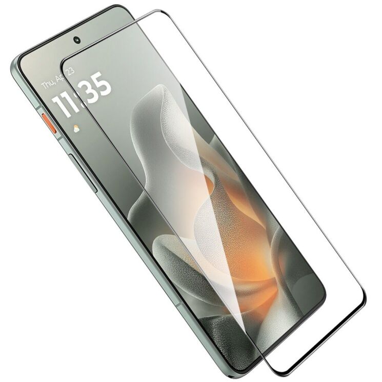 Захисне скло HAT PRINCE Full Glue Cover для Motorola Moto G77 - Black: фото 1 з 1