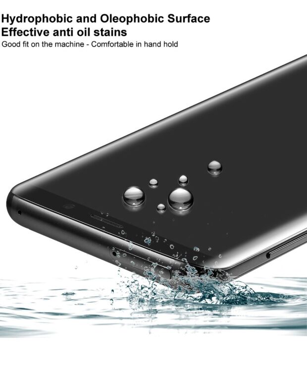 Защитное стекло IMAK 3D Curved Full Covering для Google Pixel 7 Pro - Black: фото 7 из 10