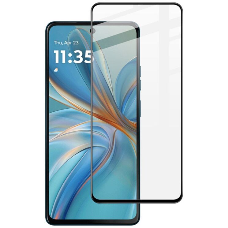 Защитное стекло IMAK 5D Pro+ Full Glue для Motorola Moto G75 - Black: фото 1 из 9