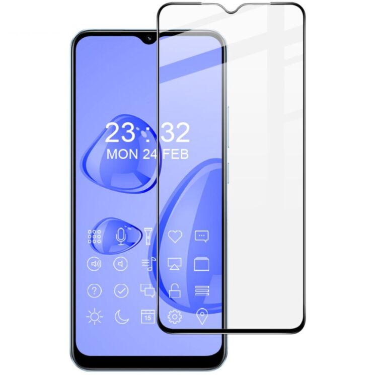 Защитное стекло IMAK 5D Pro+ Full Glue для Realme C30 / Narzo 50i Prime - Black: фото 1 из 9