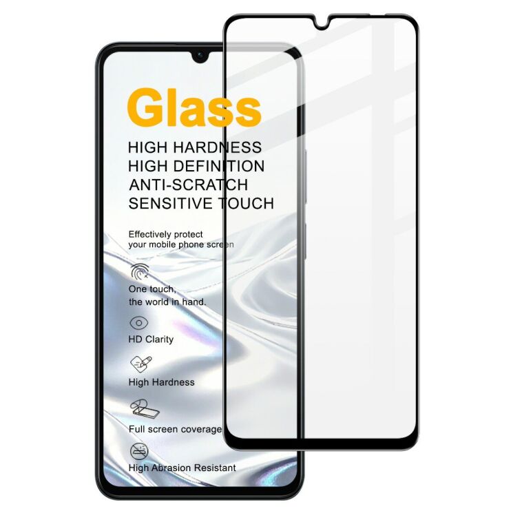 Защитное стекло IMAK 5D Pro+ Full Glue для Realme Note 70 - Black: фото 1 из 8